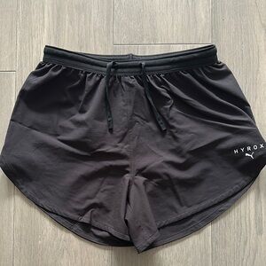 HYROX Puma Black Athletic Shorts